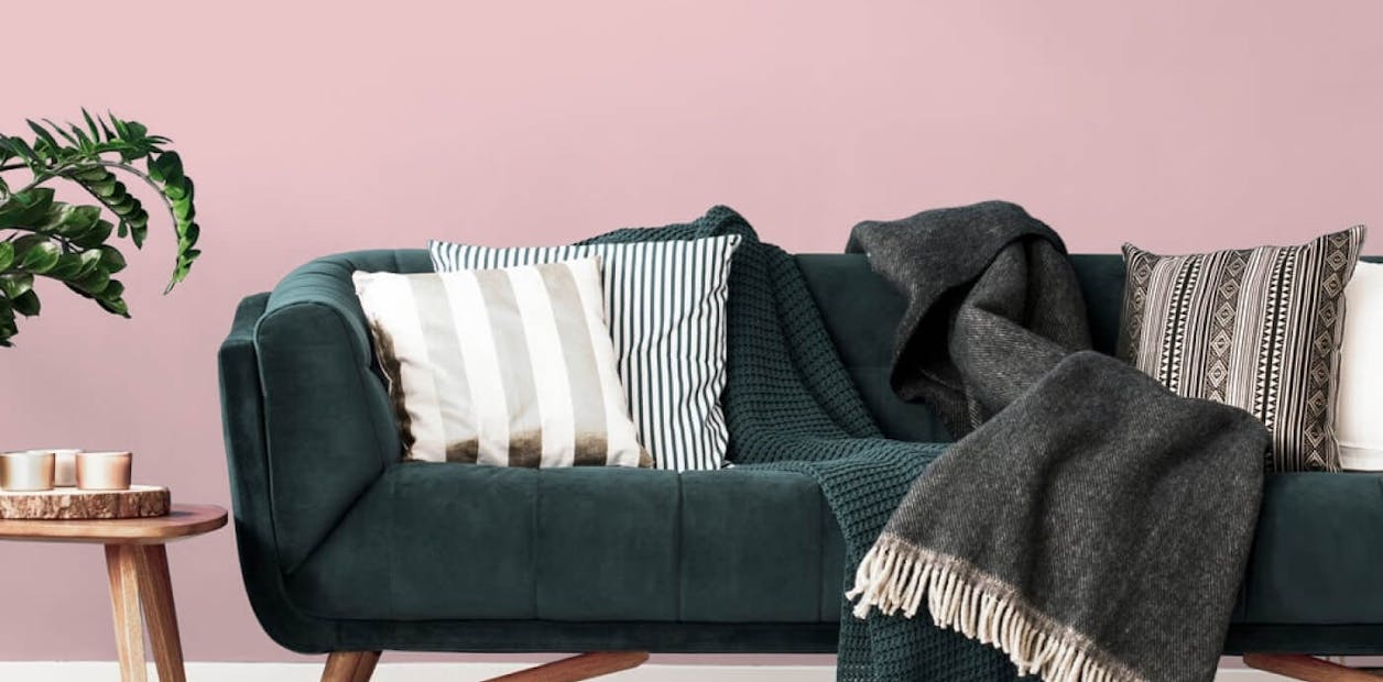 Our selection of pastel pink paints deserves to be considered for all living spaces.