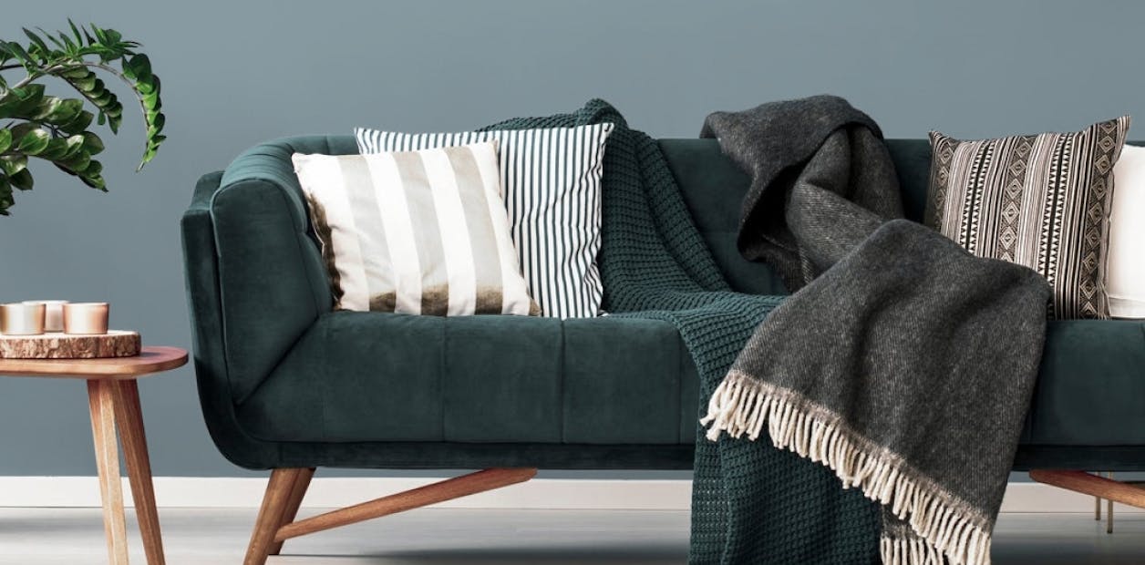 Search our strong range of blue-grey paint to bring serenity to your room.