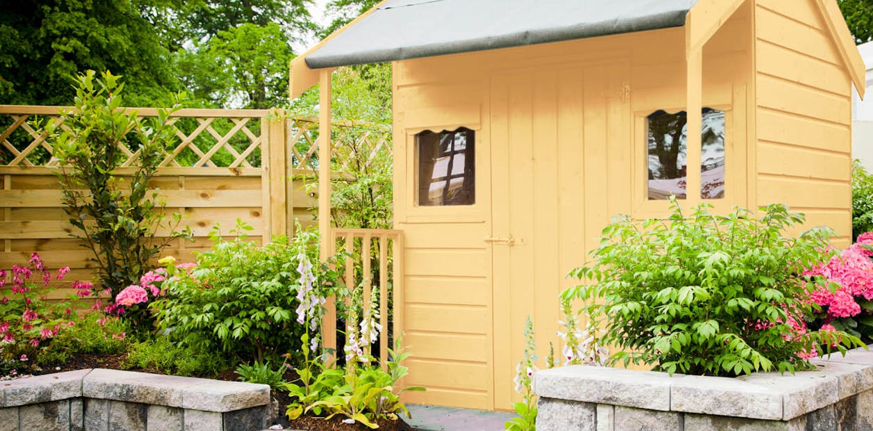 Pastel yellow paint will suit virtually any setting and brighten it instantly.