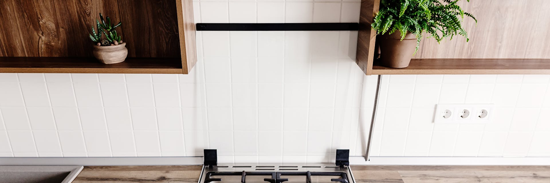 Tiles in a kitchen