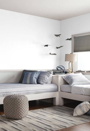 Brilliant white bedroom