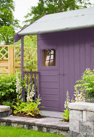 Discover why Bold Plumb is such a great colour choice on wood.