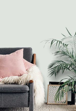 Living room painted in Poetic License