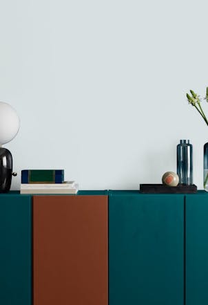 Sideboard painted in Grey Glimpse