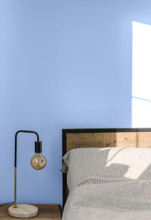 Sky Palace bedroom wall