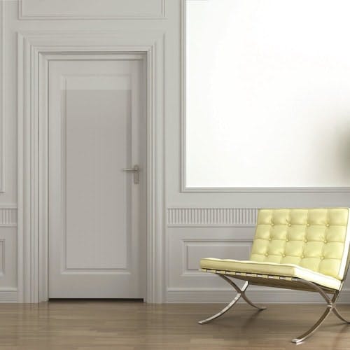 Modern grey and white hallway