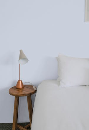 Frosted Lilac bedroom wall 