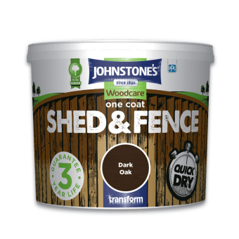 One Coat Shed & Fence Paint | Dark Oak